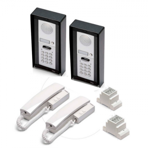 VIDEX 2 Entrance Entry Panel Kit with Keypad Kit